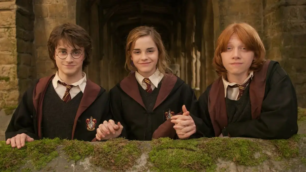 Daniel Radcliffe, Emma Watson et Rupert Grant